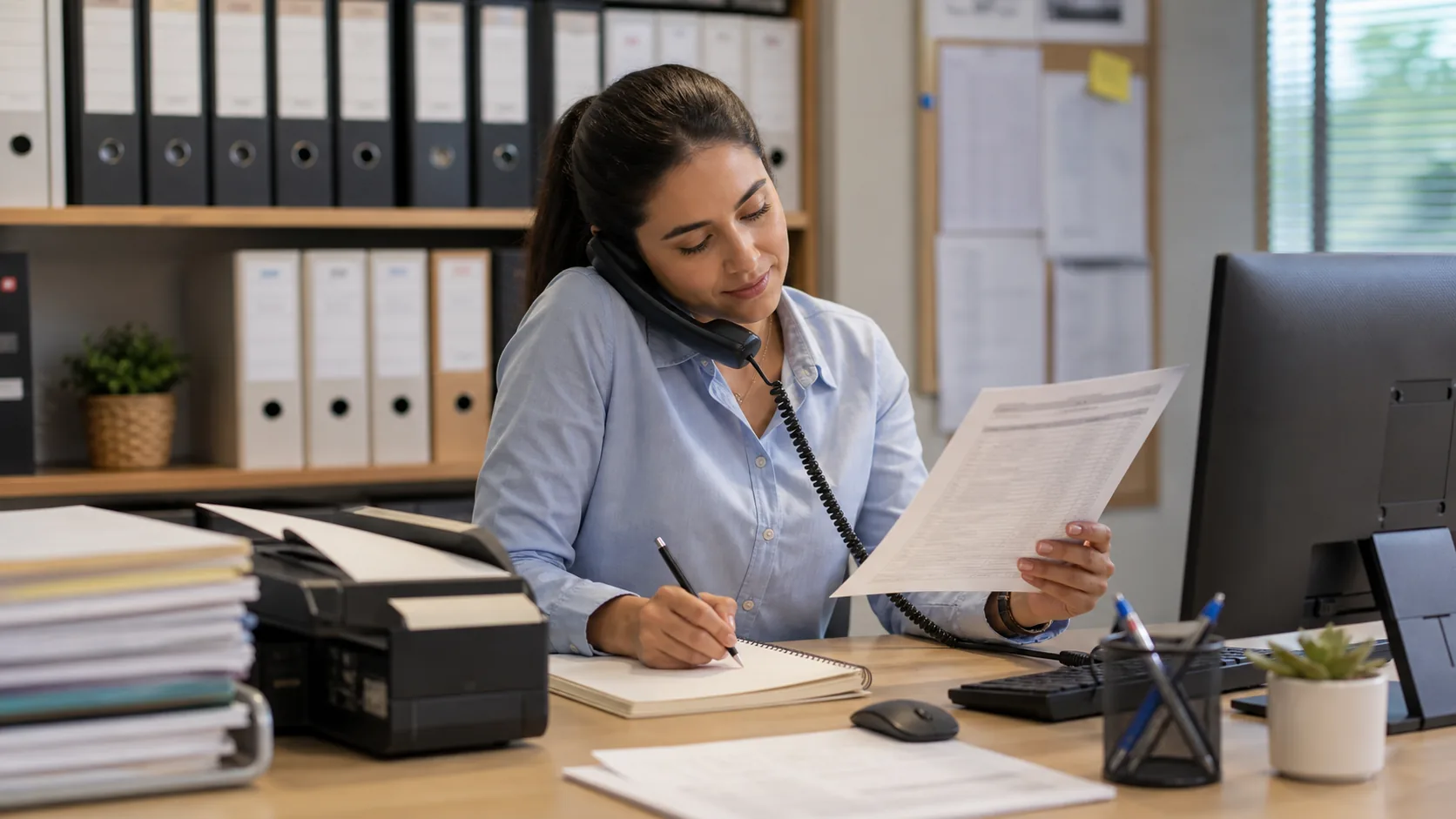 Imagem complementar sobre auxiliar administrativo