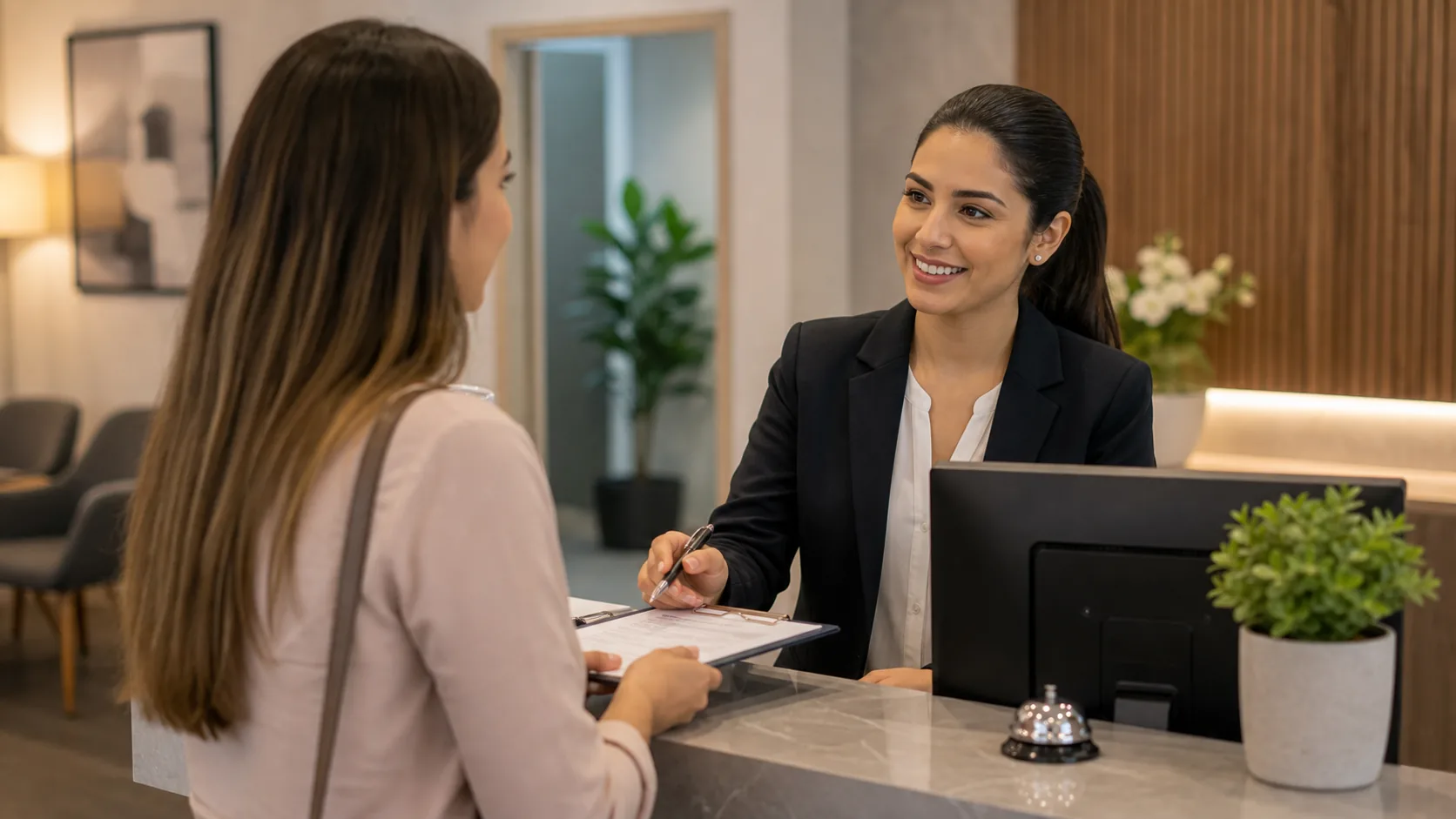 Imagem do artigo sobre currículo de recepcionista